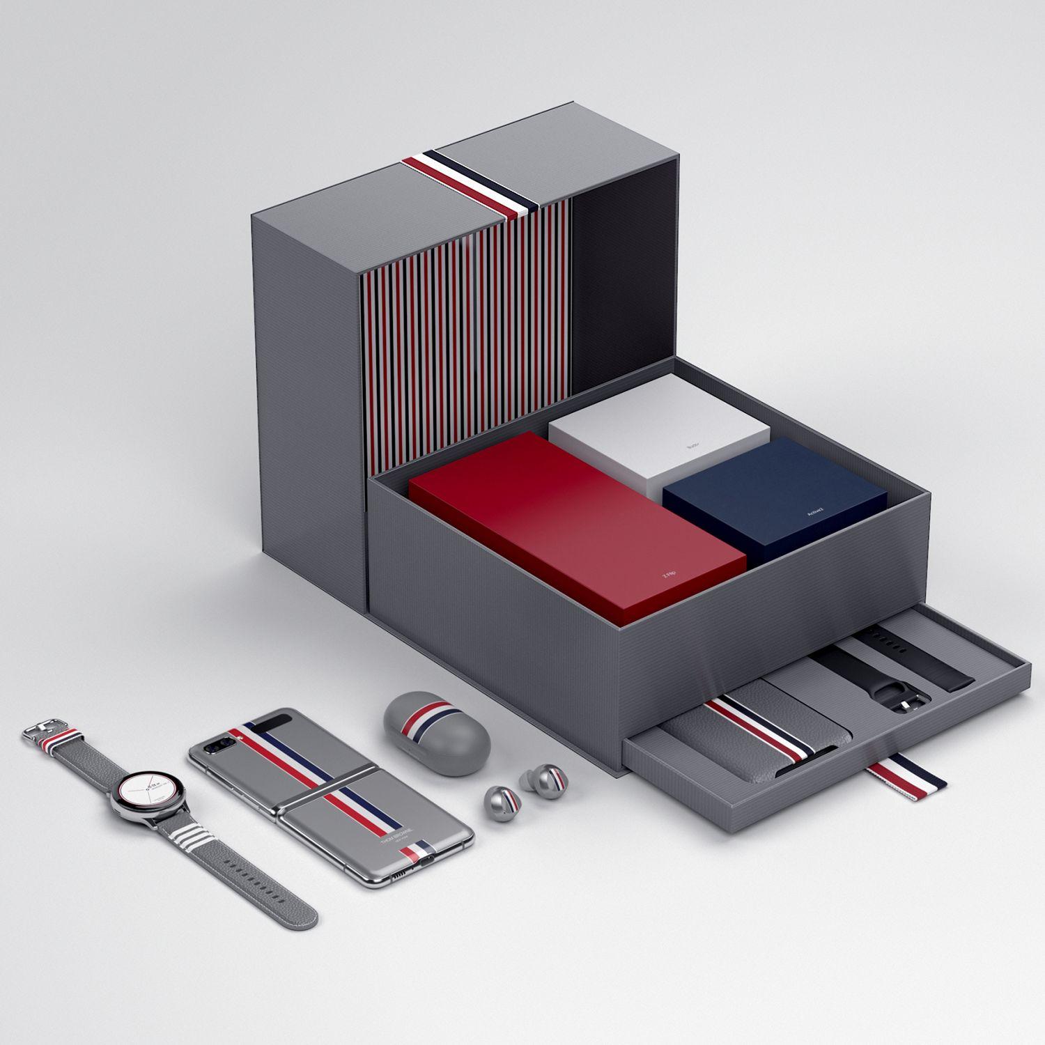 1500x1500 Samsung Galaxy Z Flip Thom Browne Edition