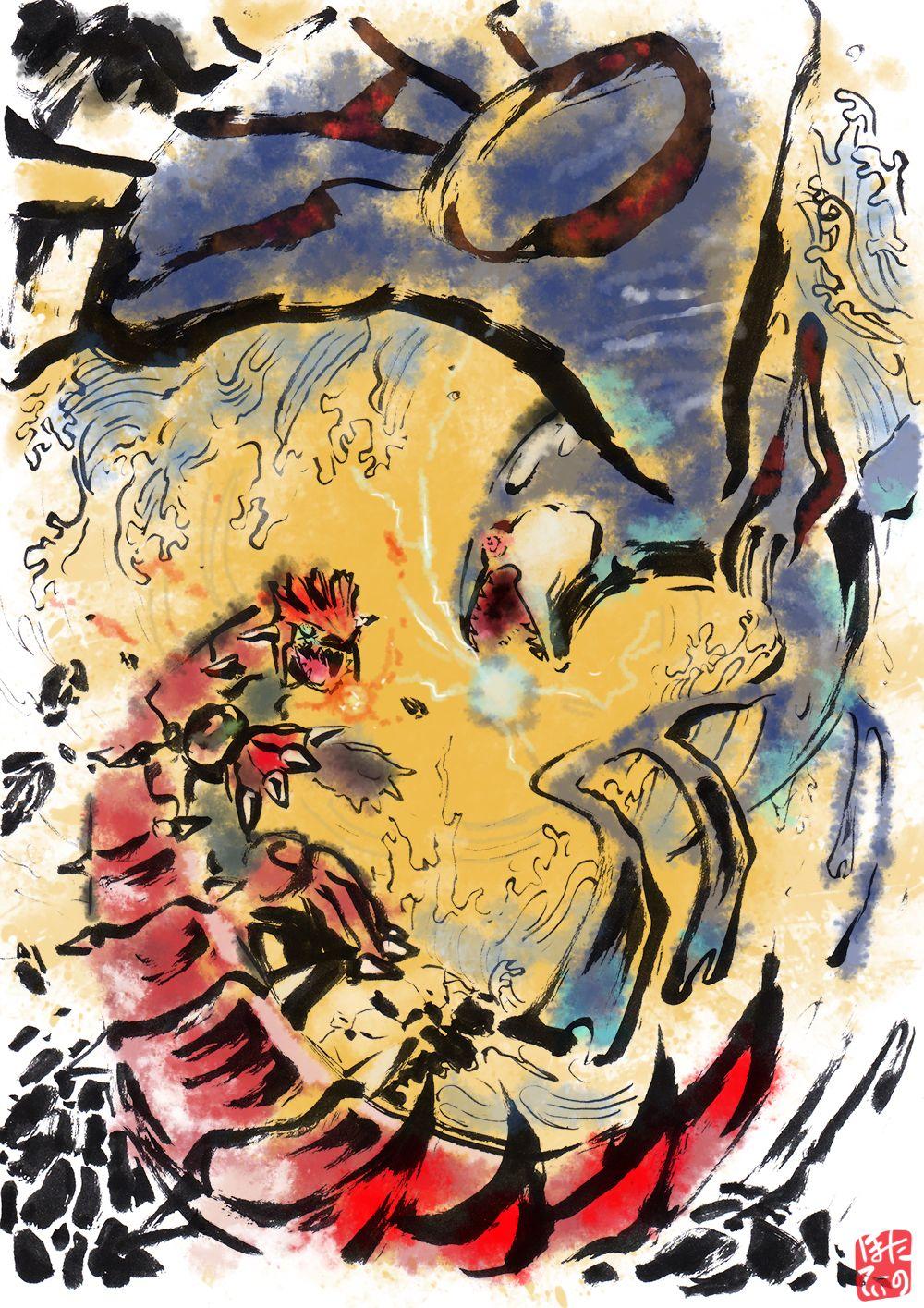 1000x1415 Groudon vs. Kyogre. Pokemon, Pokemon background, Pokemon art