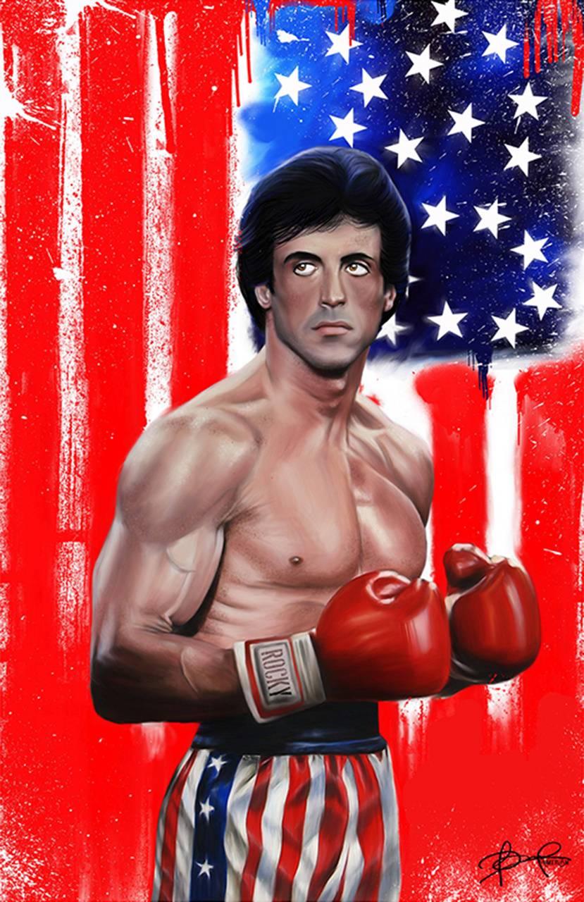 Stallone rocky 4 ON GOOD QUALITY HD QUALITY WALLPAPER POSTER Fine Art Print   Personalities posters in India  Buy art film design movie music  nature and educational paintingswallpapers at Flipkartcom