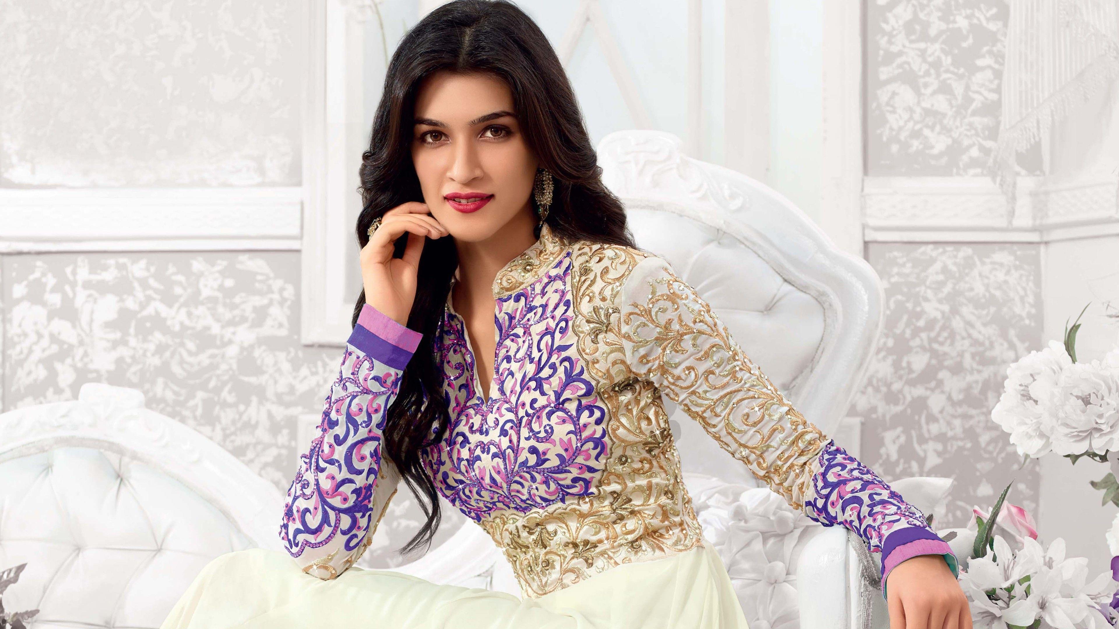 3840x2160 Wallpaper Kriti Sanon, beauty, bollywood, 8k, Celebrities