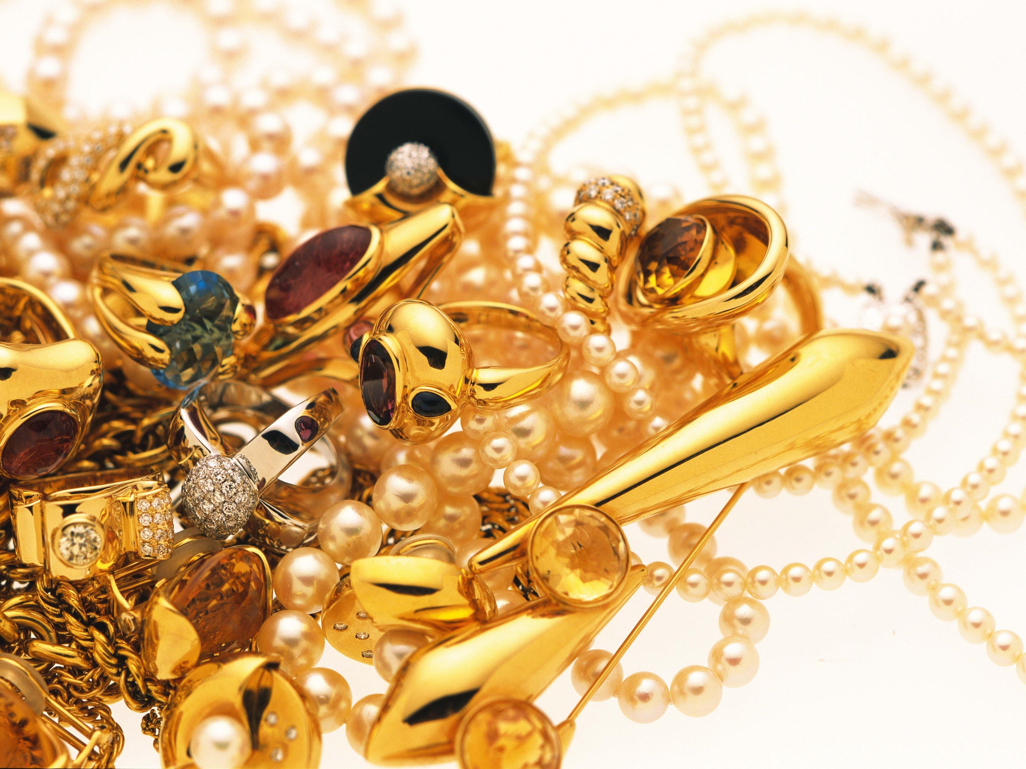 4096x3072 Jewelry, Gold, Diamonds, Heap, Decorations wallpaper. Mocah.org HD Wallpaper