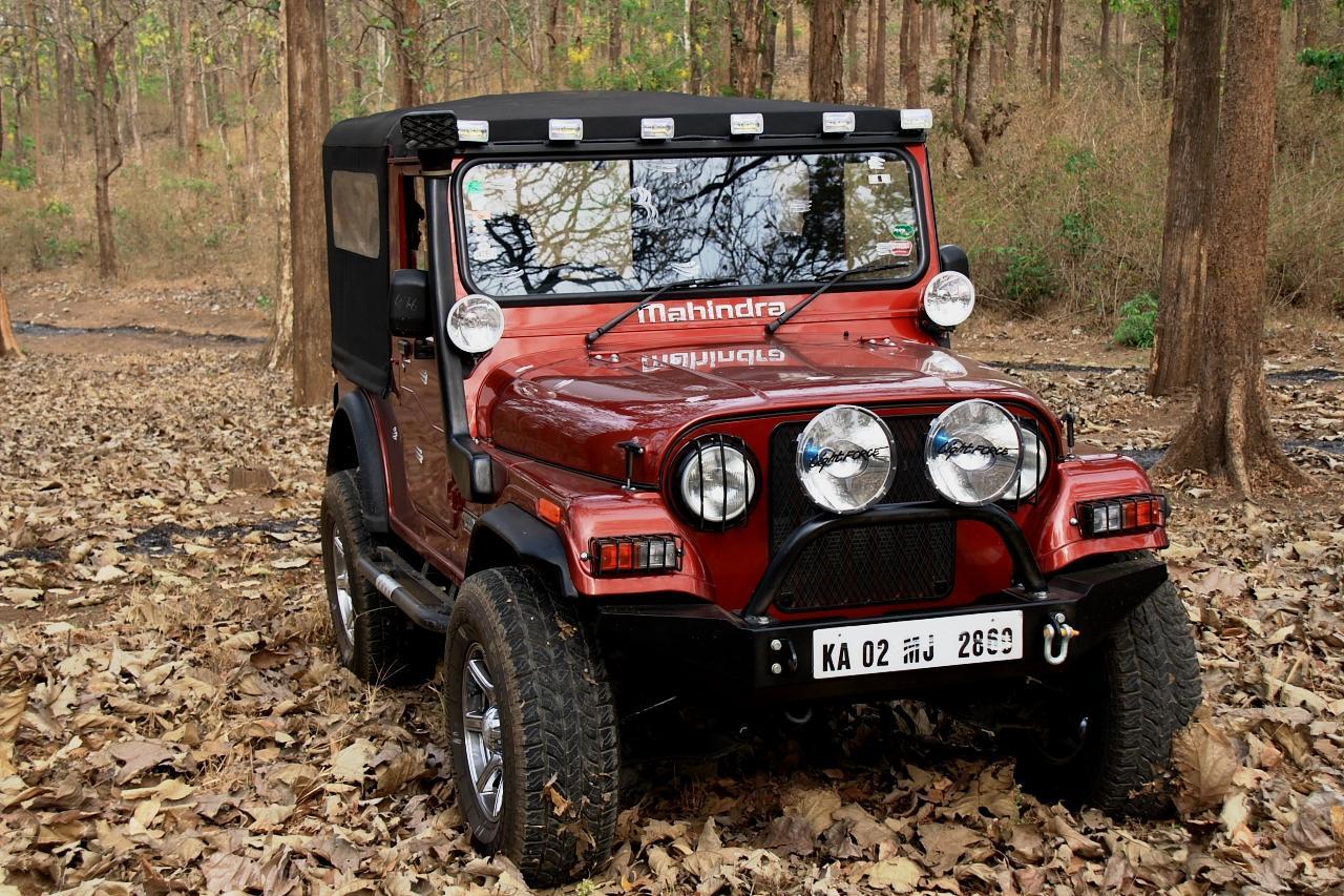 mahindra jeep modified