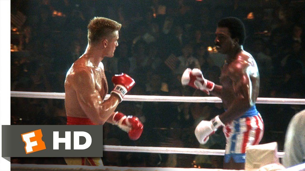 1280x720 Rocky IV (3 12) Movie CLIP's Bloody First Round (1985) HD