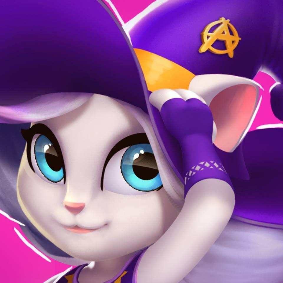 Talking angela. Анджелла. Анжела 2. Анджела outfit7. Анджела Хэллоуин.