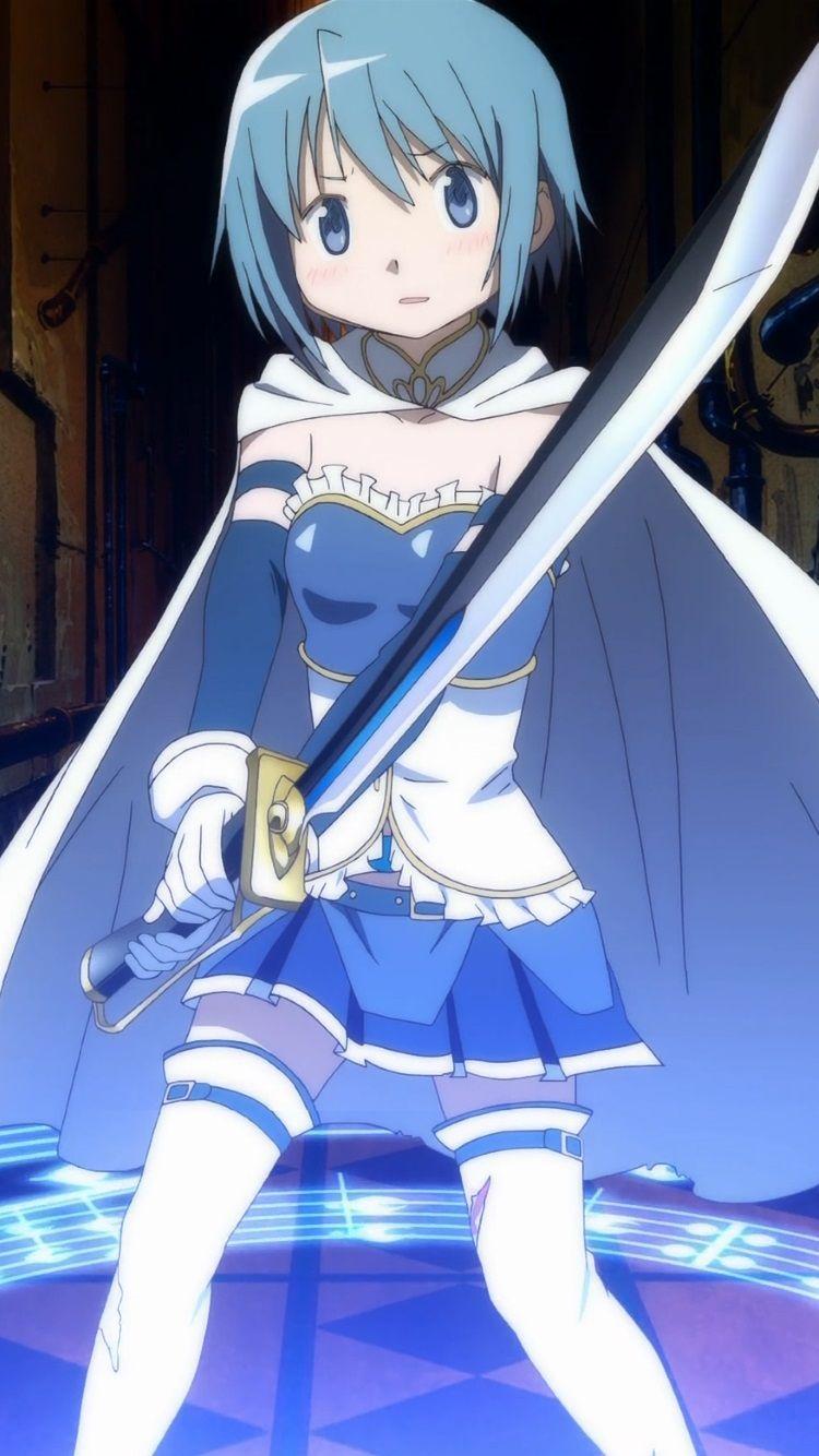 750x1334 Mahou Shoujo Madoka Magica Sayaka Miki.iPhone 6 wallpaper 750×1334
