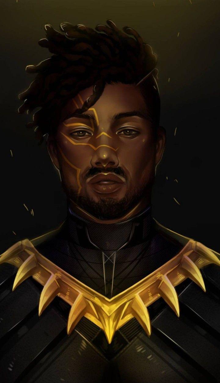 720x1252 Black Panther Killmonger, T'Challa. Black panther marvel, Black comics, Black panther