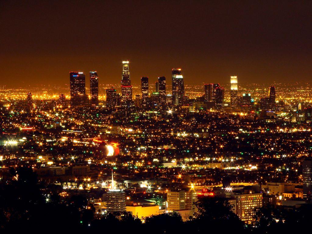 1024x768 LA Skyline wallpaperx768