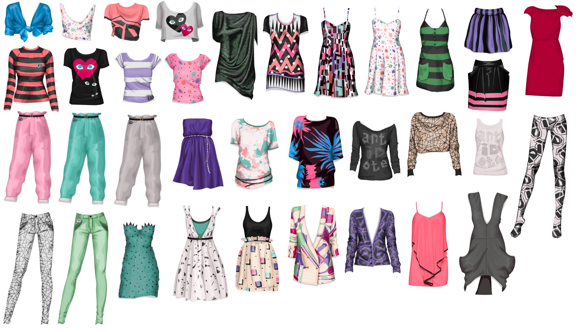 1849x1062 Clothes Cute Wallpaper