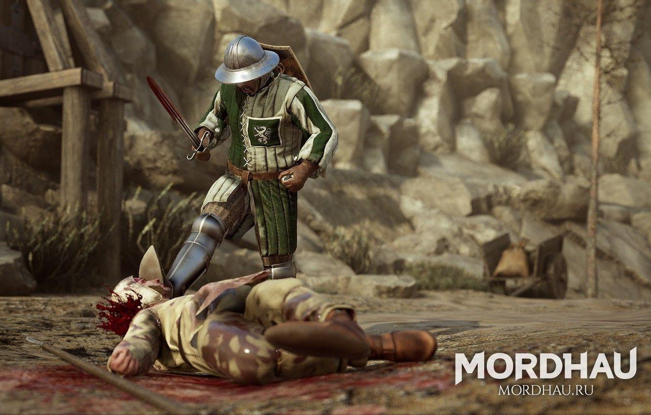 1332x850 Wallpaper warrior, the middle ages, Mordhau, medieval action, multiplayer medieval action, the warrior of the middle ages image for desktop, section игры