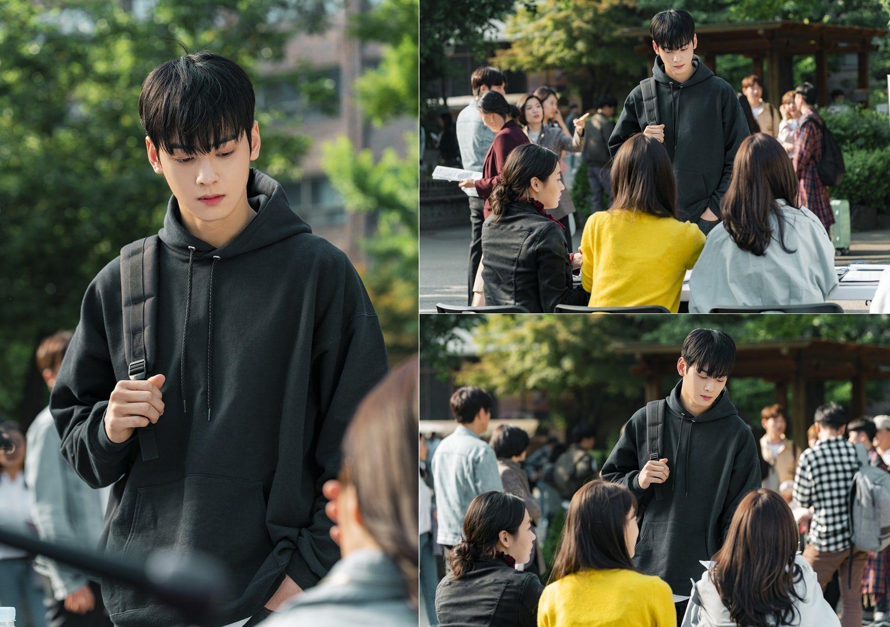 1800x1270 ASTRO's Cha Eun Woo Transforms Into Aloof College Student For Upcoming JTBC Drama