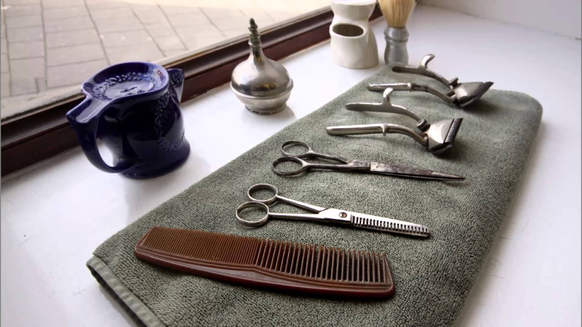 1920x1080 3D Binaural Sound) Virtual Hairdresser Barber Shop & Asmr