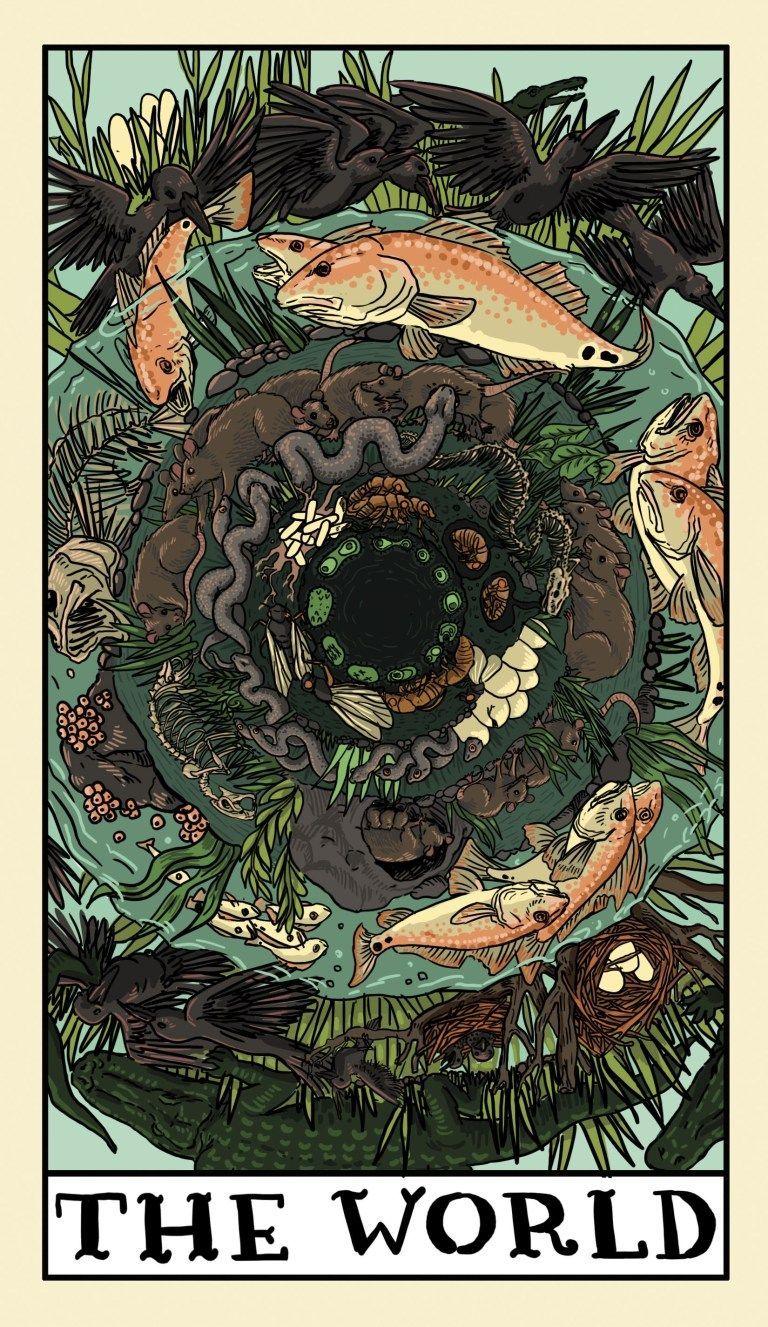 768x1327 THE WORLD. Tarot cards art, Tarot art, Tarot