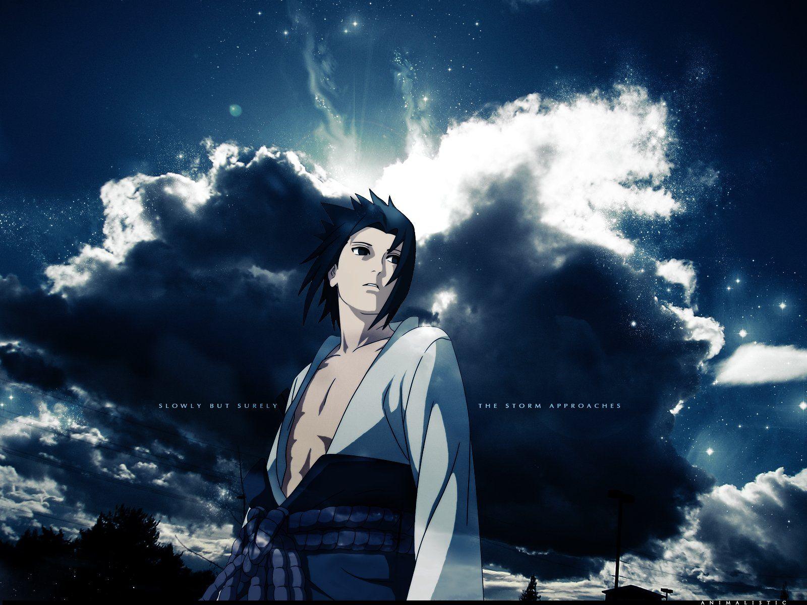 1600x1200 uchiha, Sasuke, Naruto, Shippuden Wallpaper HD / Desktop and Mobile Background