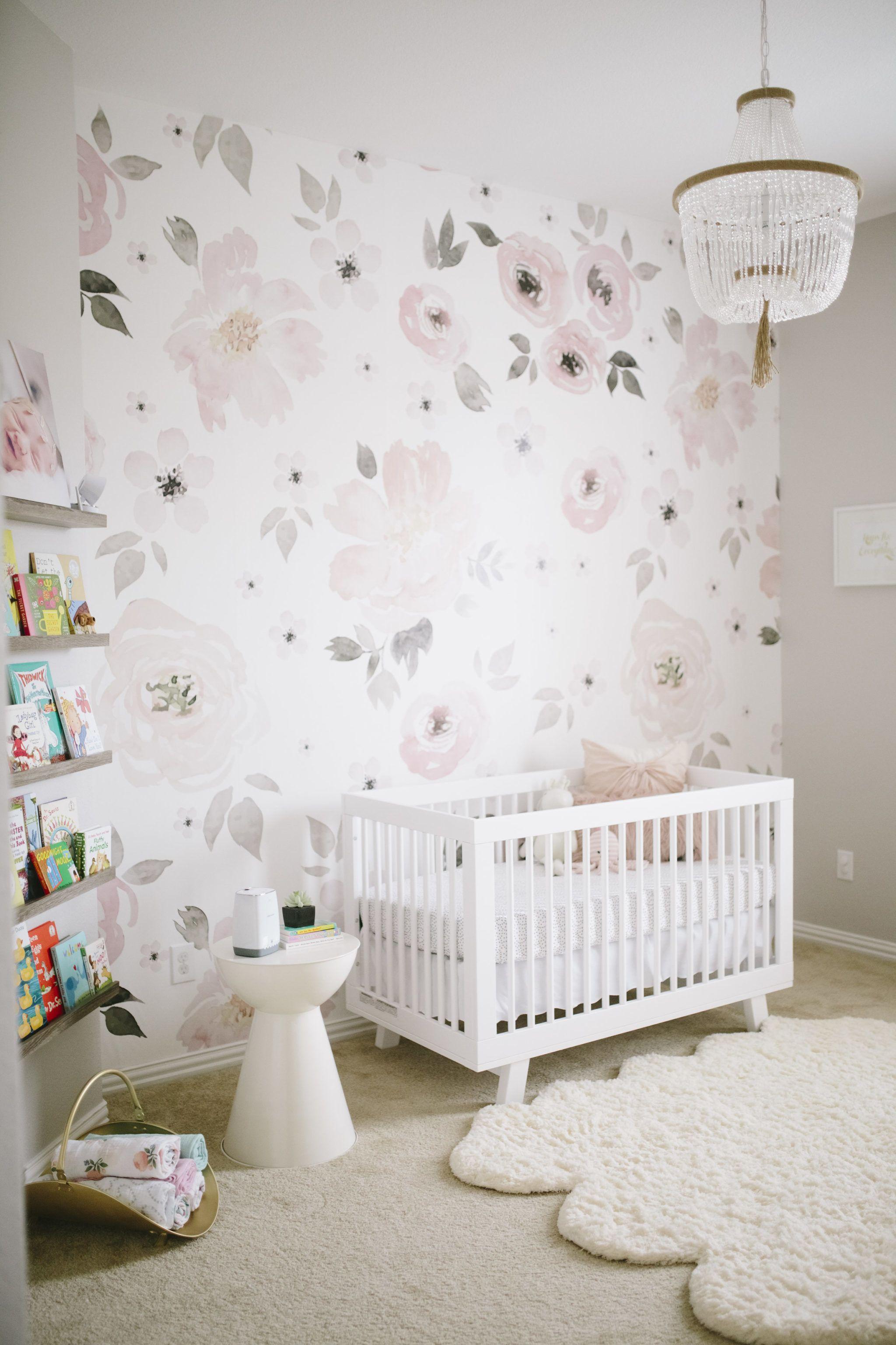 2048x3072 Watercolor Floral, A Match Made in Nursery Heaven