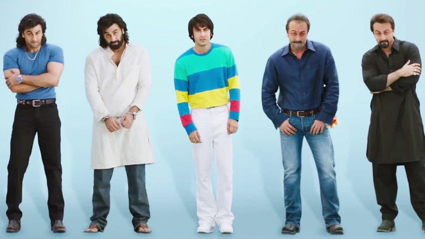 1366x768 Sanju Ranbir Kapoor HD Wallpaper 35411