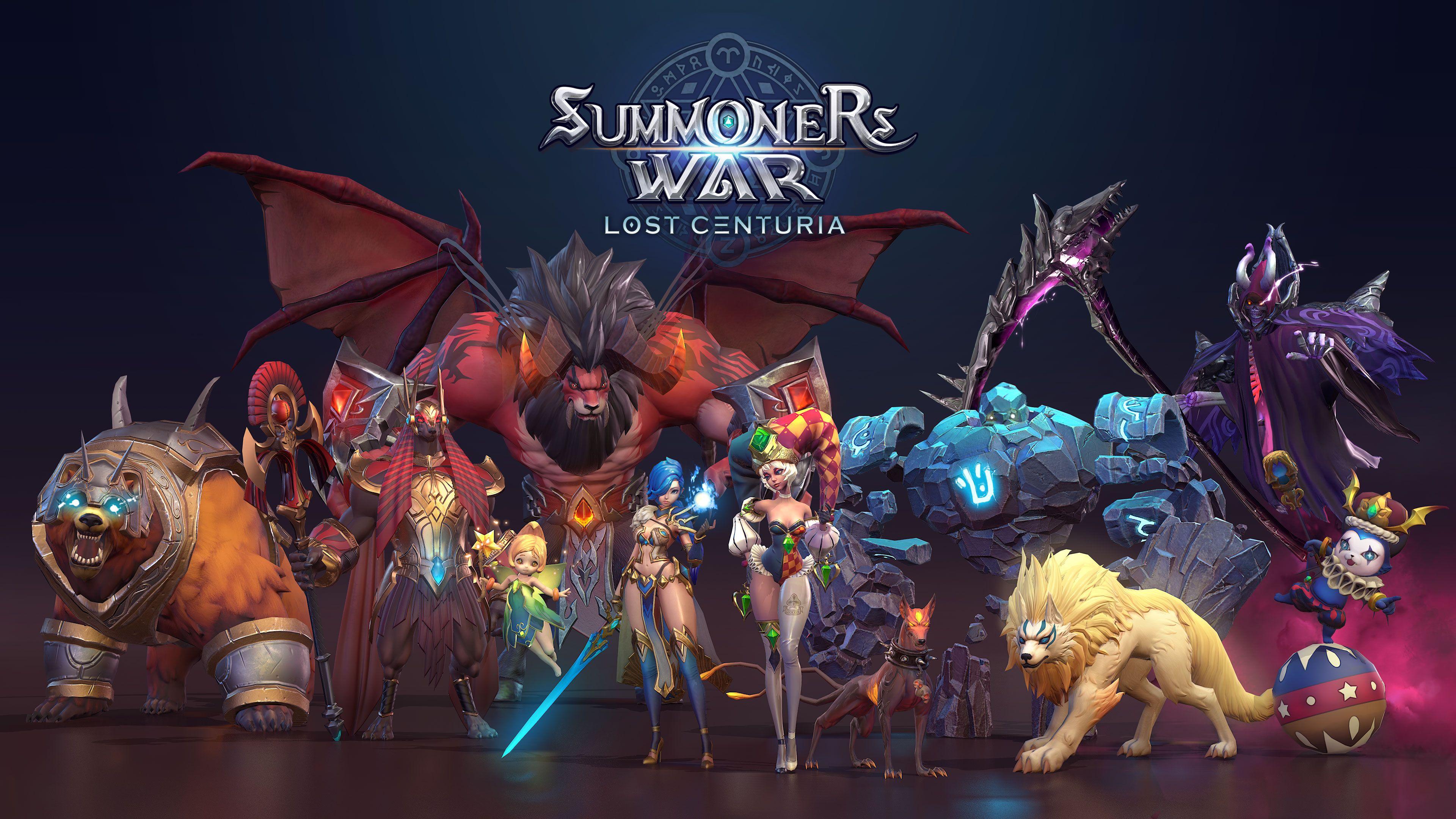 3840x2160 Com2uS Reveals Concept Image of the New RTS Game “Summoners war: Lost Centuria”