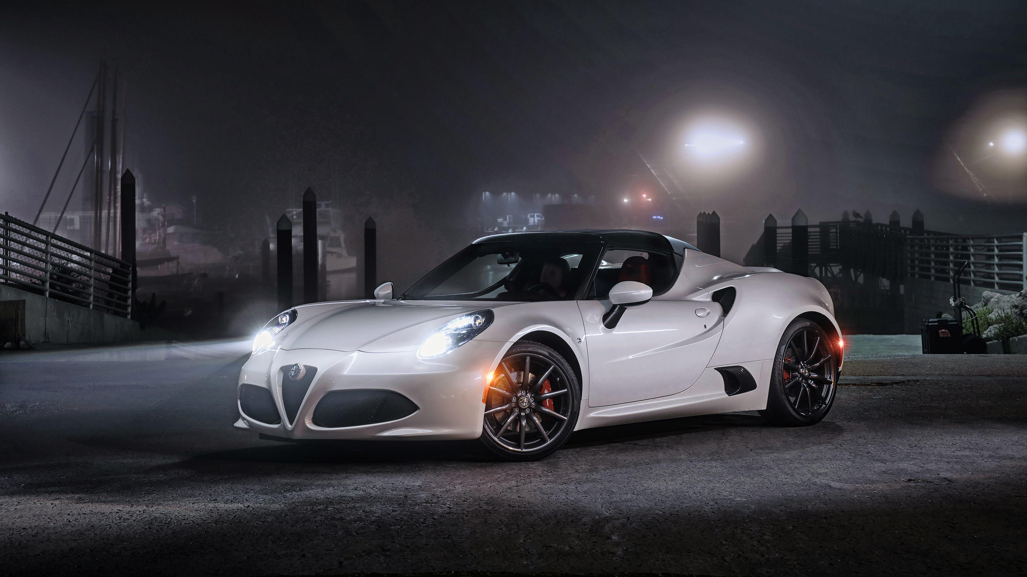 4096x2304 Alfa Romeo 4c Spider 1600x1200 Resolution HD 4k Wallpaper, Image, Background, Photo and Picture