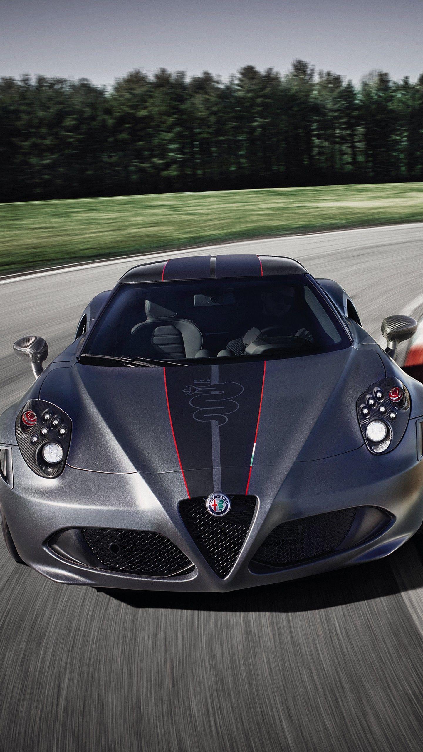 1440x2560 Alfa Romeo 4C Competizione Geneva Motor Show 2018 4K Wallpaper