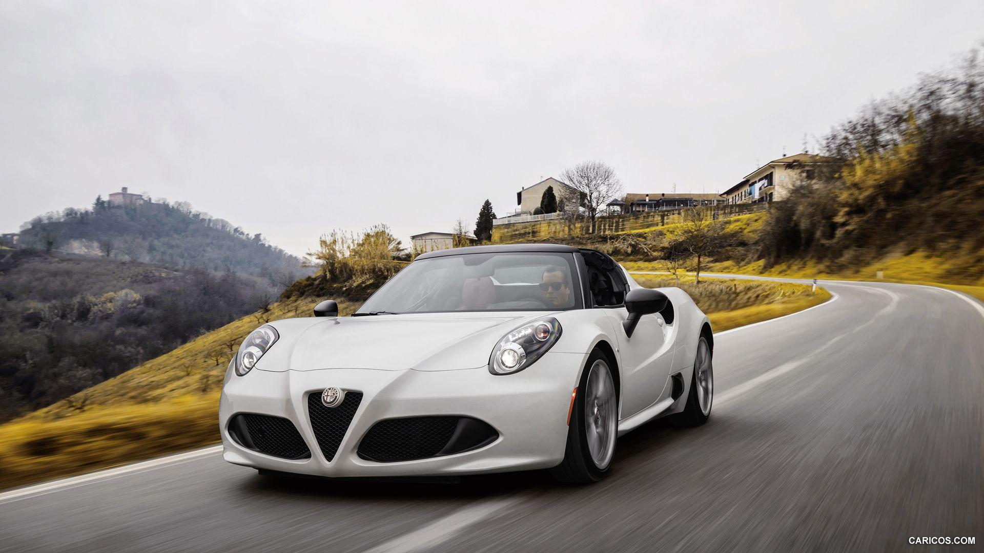 1920x1080 Alfa Romeo 4C Spider (US Spec). HD Wallpaper