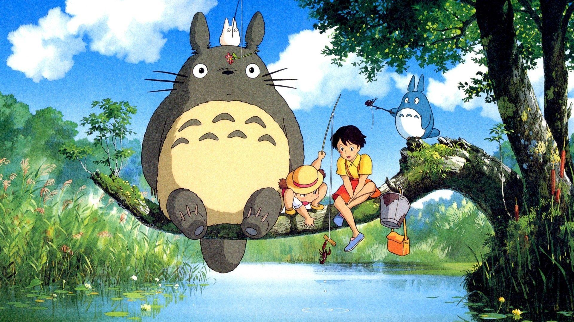 Totoro Studio Ghibli Wallpapers Top Free Totoro Studio Ghibli Backgrounds Wallpaperaccess