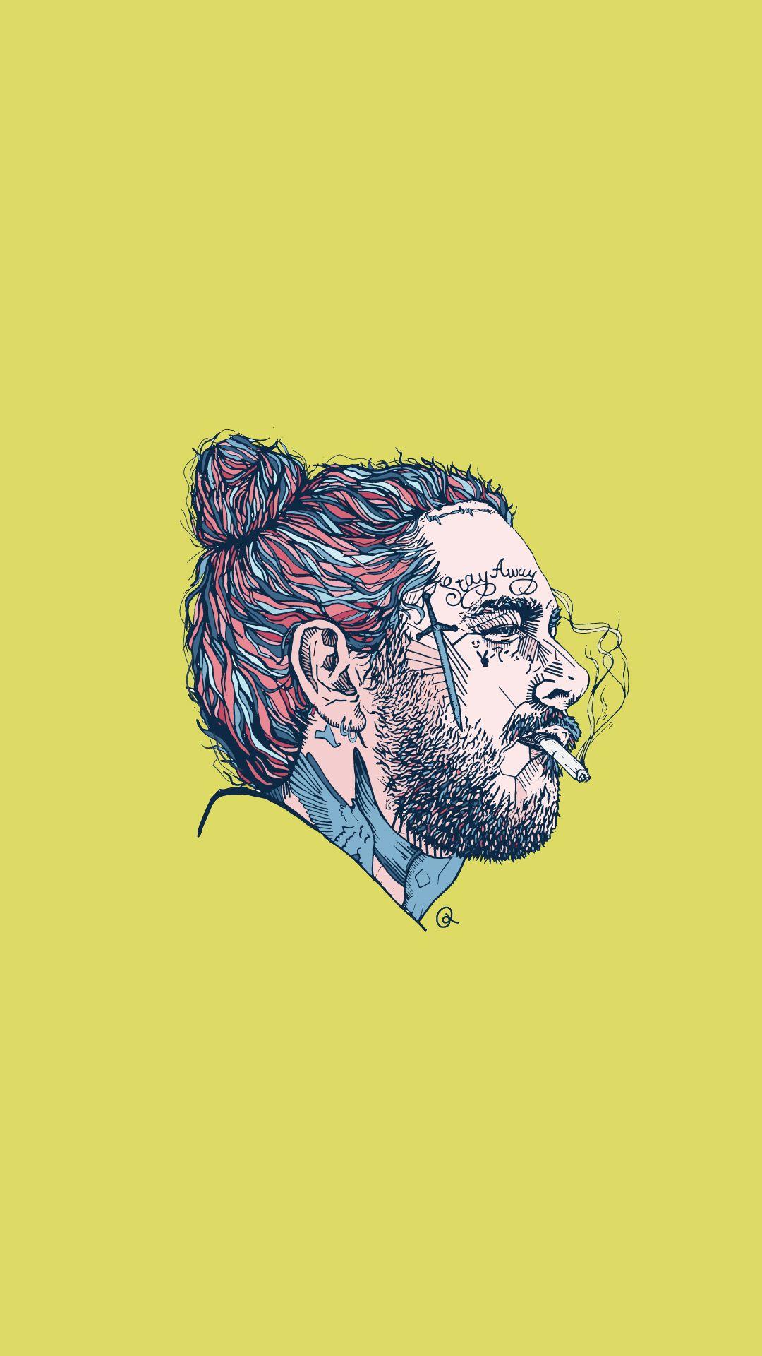 1080x1920 POST MALONE WALLPAPER