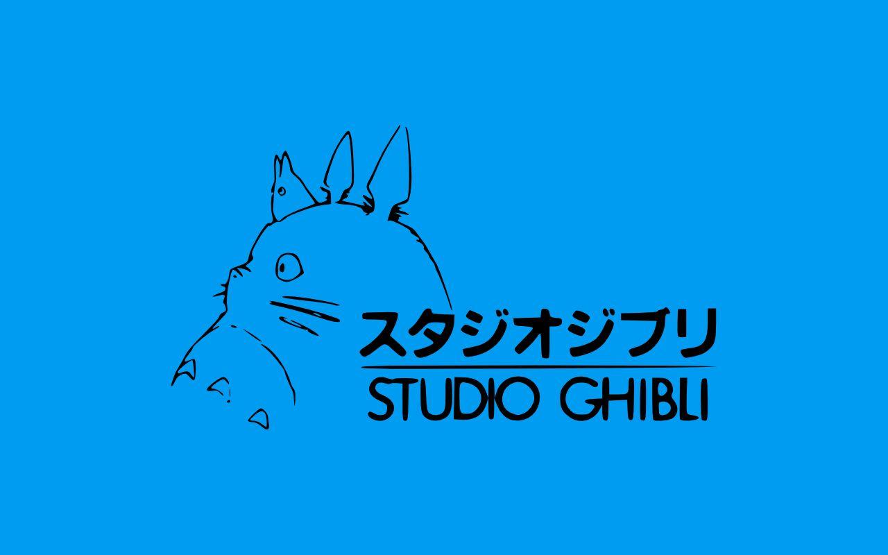 1280x800 Studio Ghibli logo. Geekery: Miyazaki. Studio ghibli