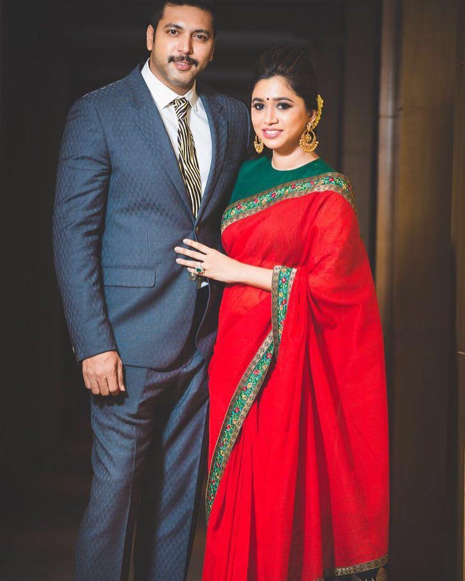 907x1134 Shopzters. Jayam Ravi And Aarti Ravi Us Some Serious Couple Goals