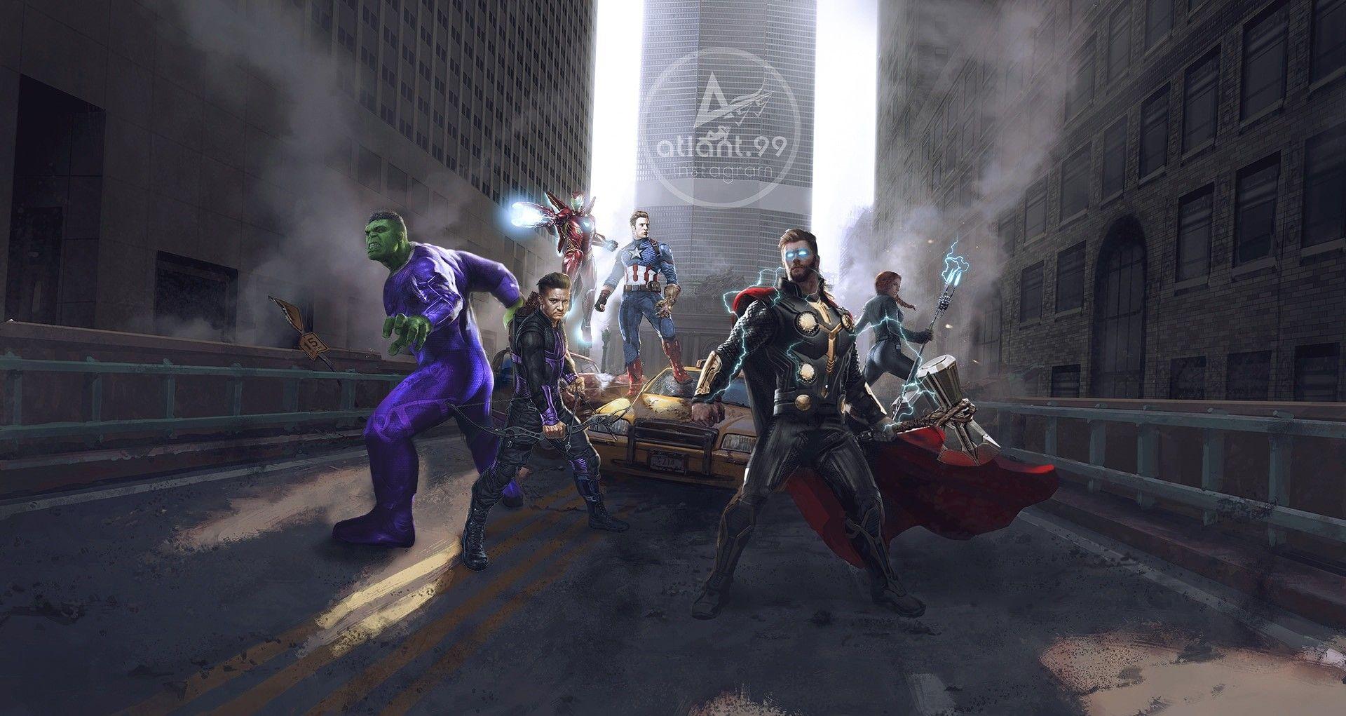 1920x1021 Avengers End Game Fan Art, HD Superheroes, 4k Wallpaper, Image, Background, Photo and Picture