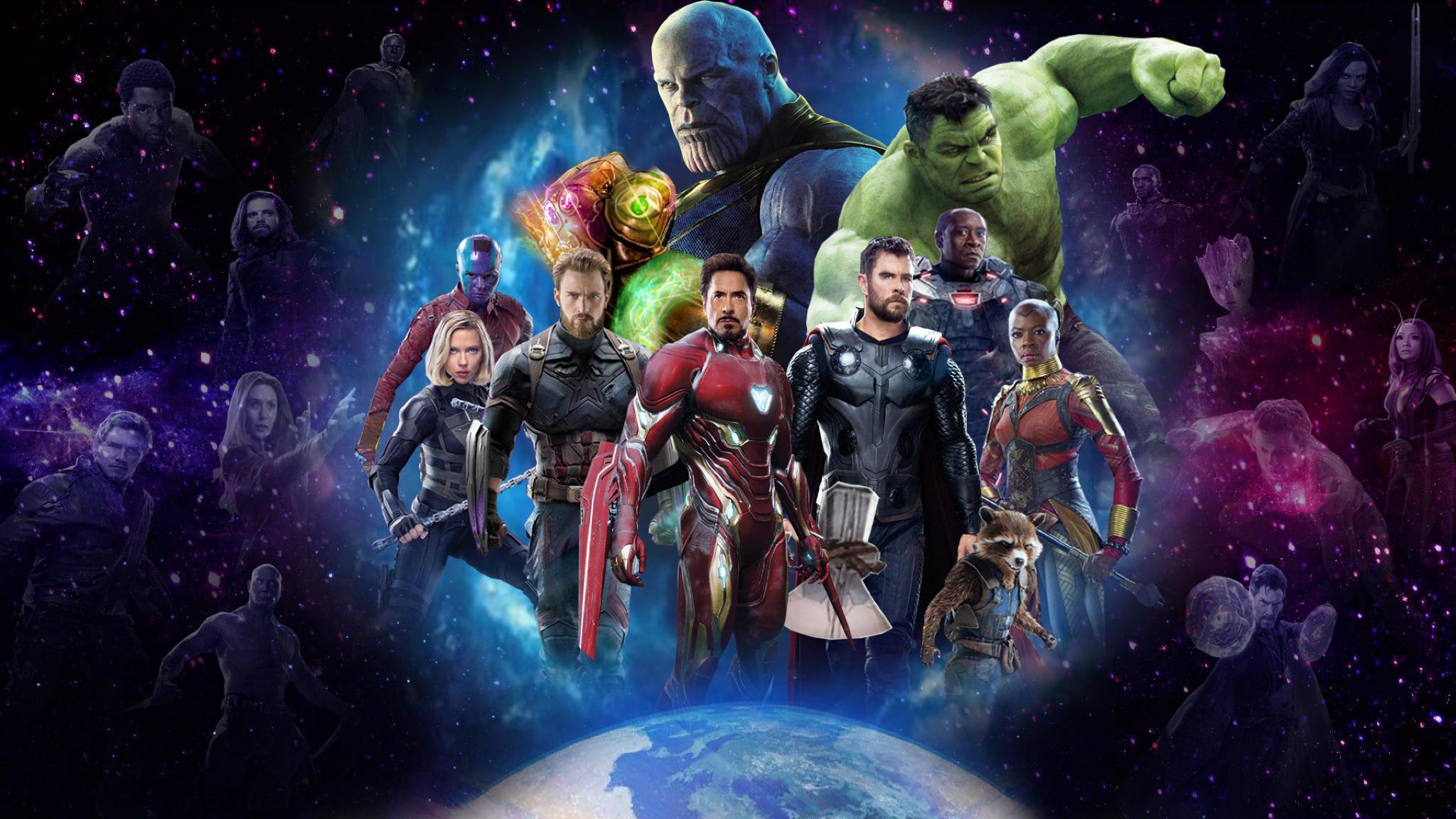 2048x1152 Avengers Endgame Superheroes Wallpaper HD 2019 for Android