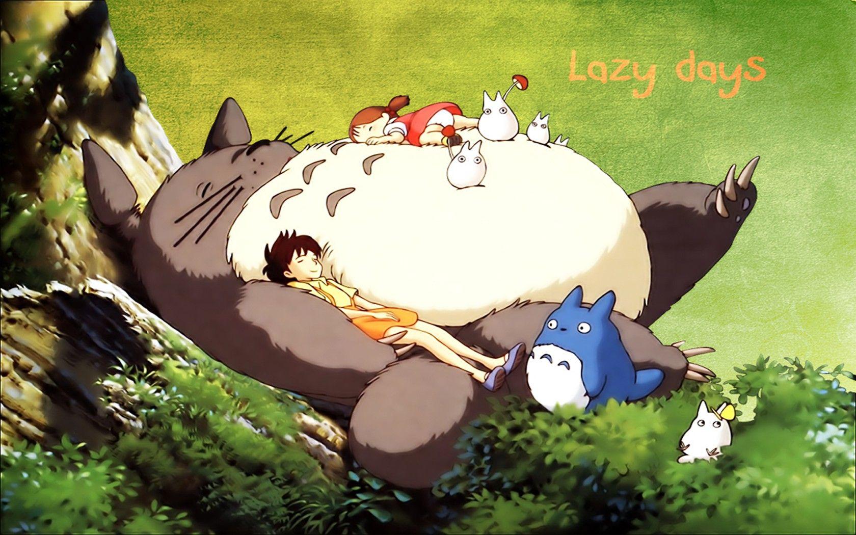 1680x1050 studio ghibli my neighbor totoro totoro wallpaper and background