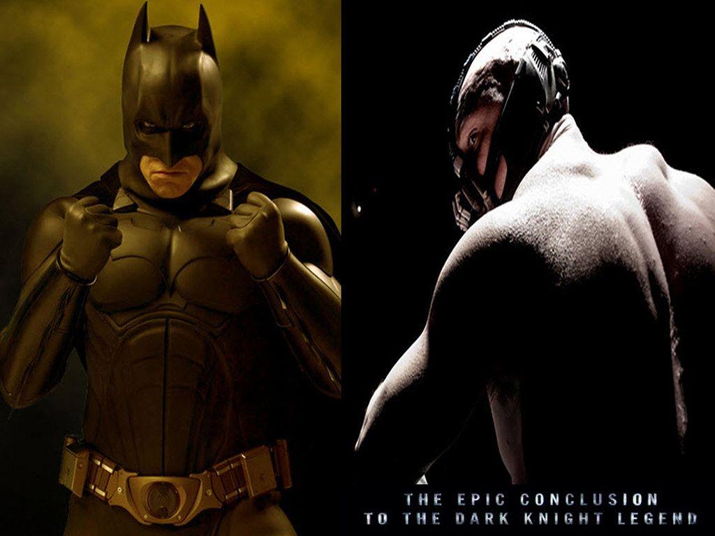 1024x768 Batman Vs Bane Wallpaper