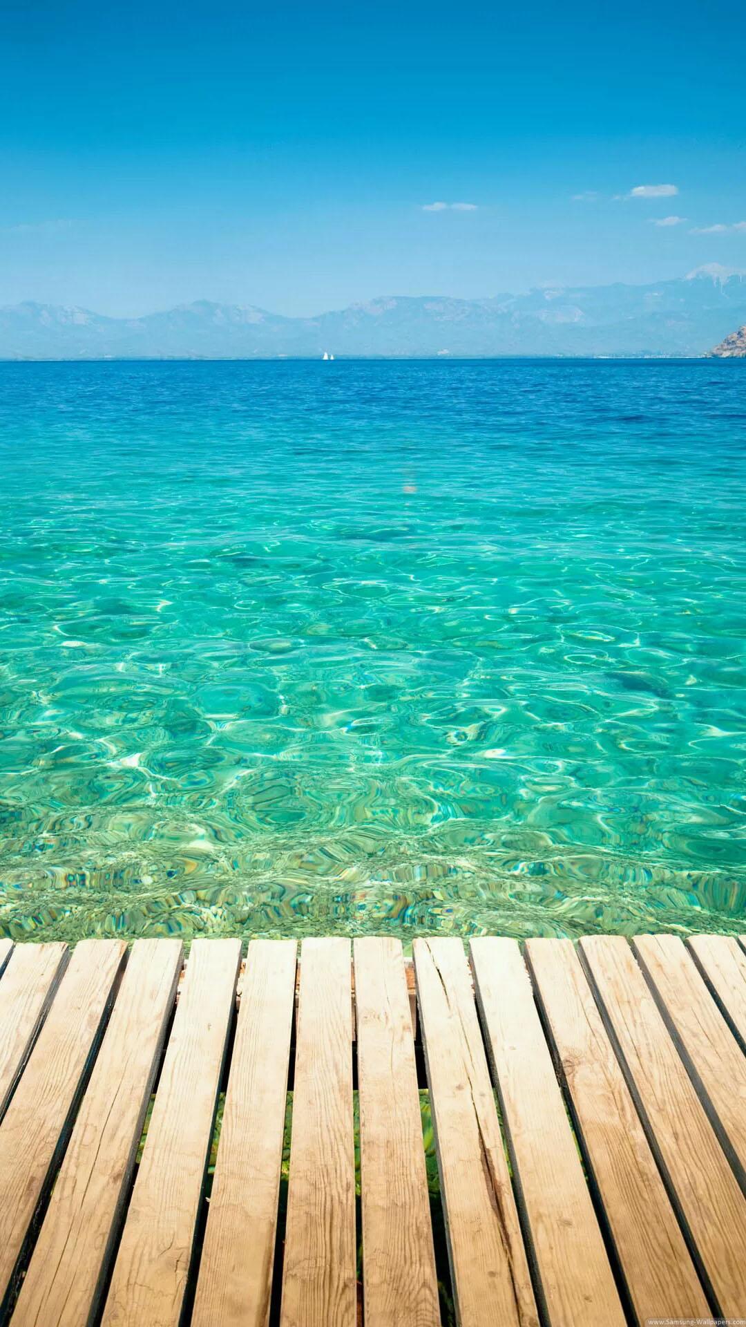 1080x1920 iPhone Beach Girly Wallpaper