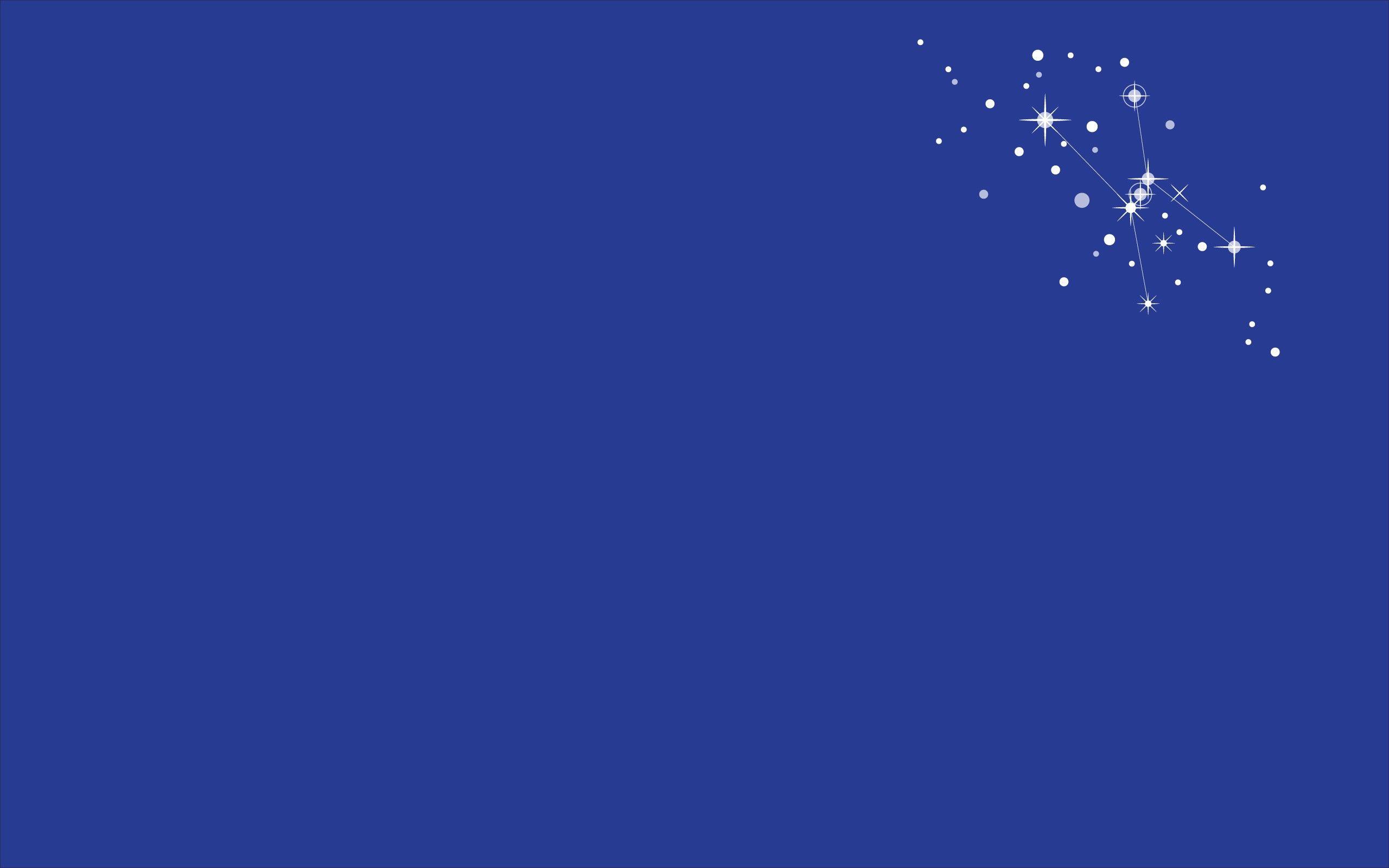 2560x1600 minimalism, Digital Art, Stars, Constellation, Orion, Blue Background Wallpaper HD / Desktop and Mobile Background