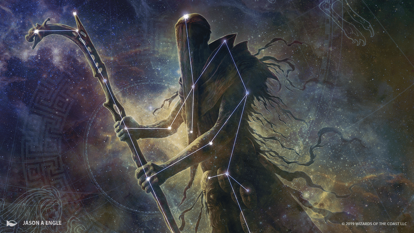 1366x768 Secret Lair: Theros Stargazing Art from Magic World Championship XXVI