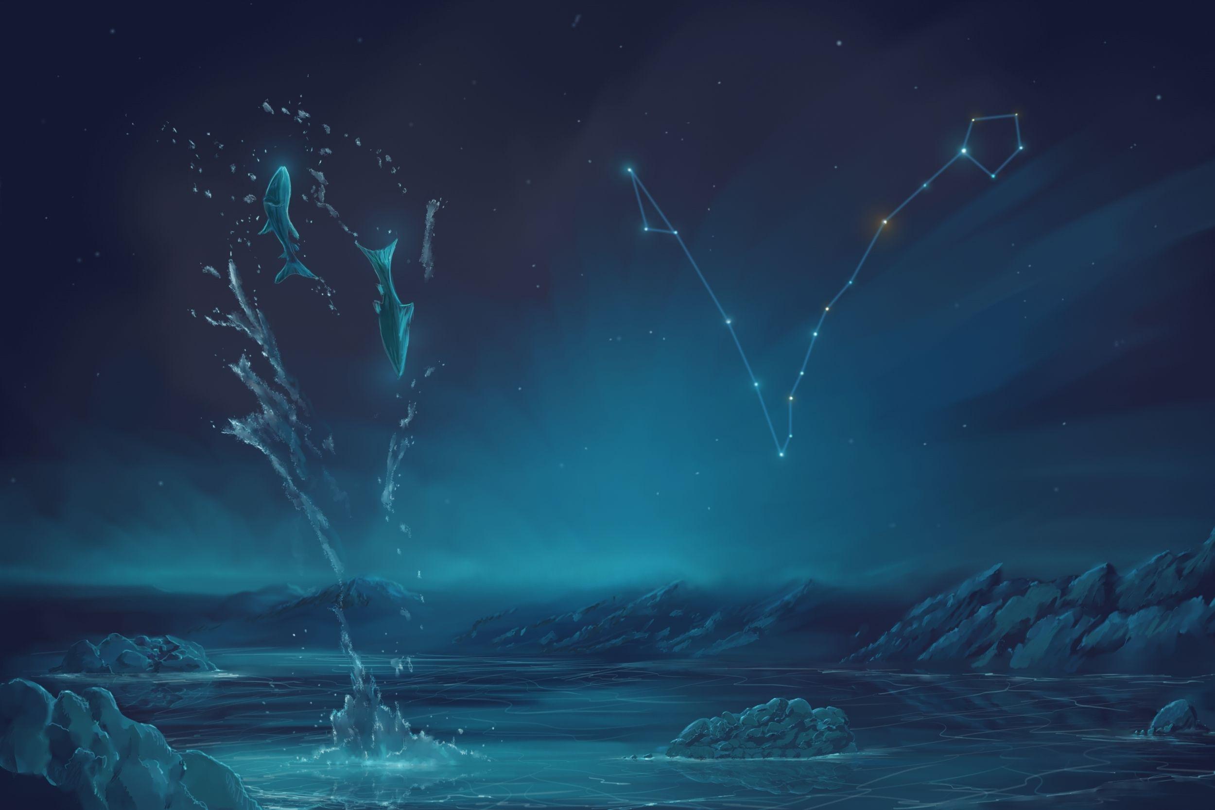 2500x1667 Pisces Constellation Wallpaper