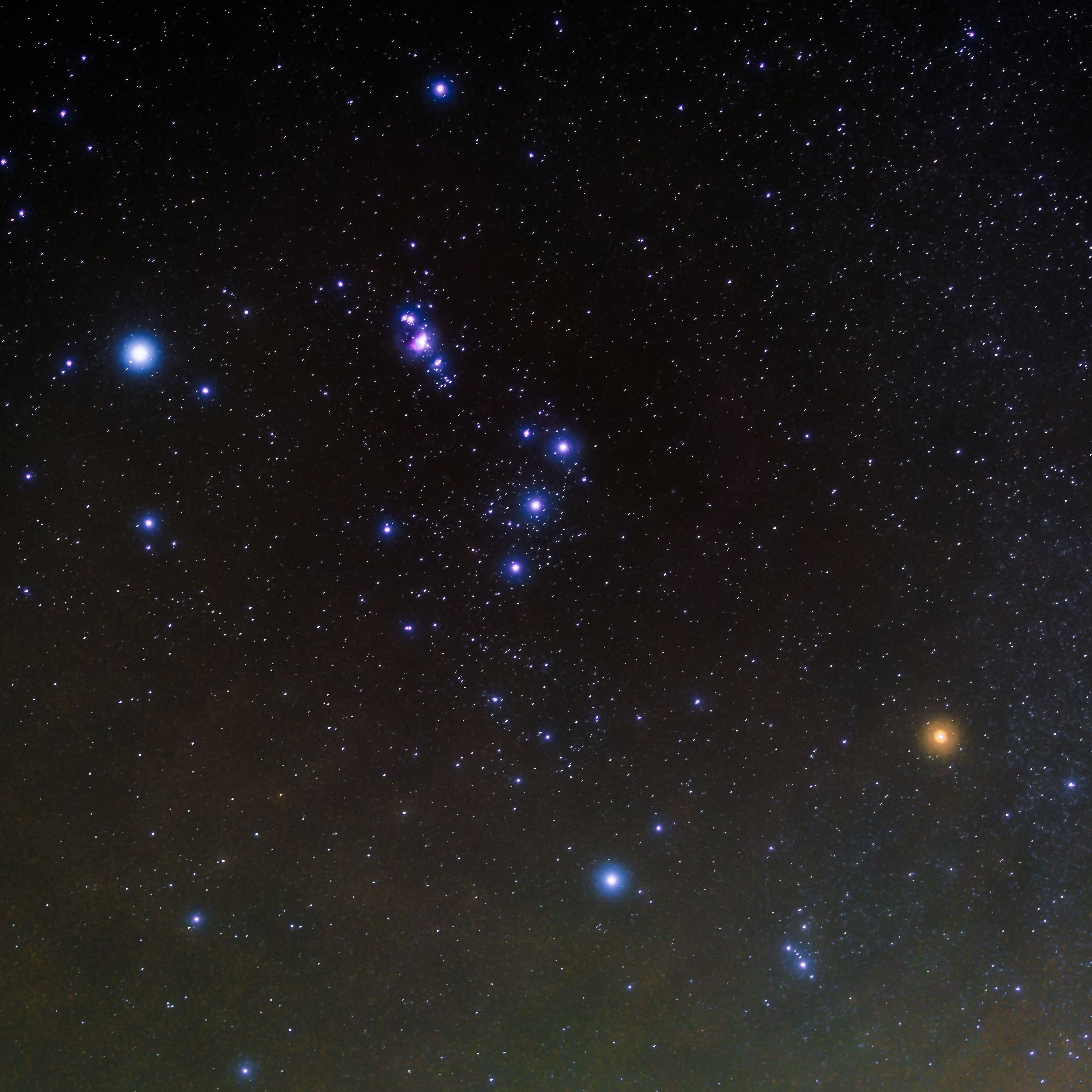 3468x3468 Picture of All 88 Constellations, How to Locate Them
