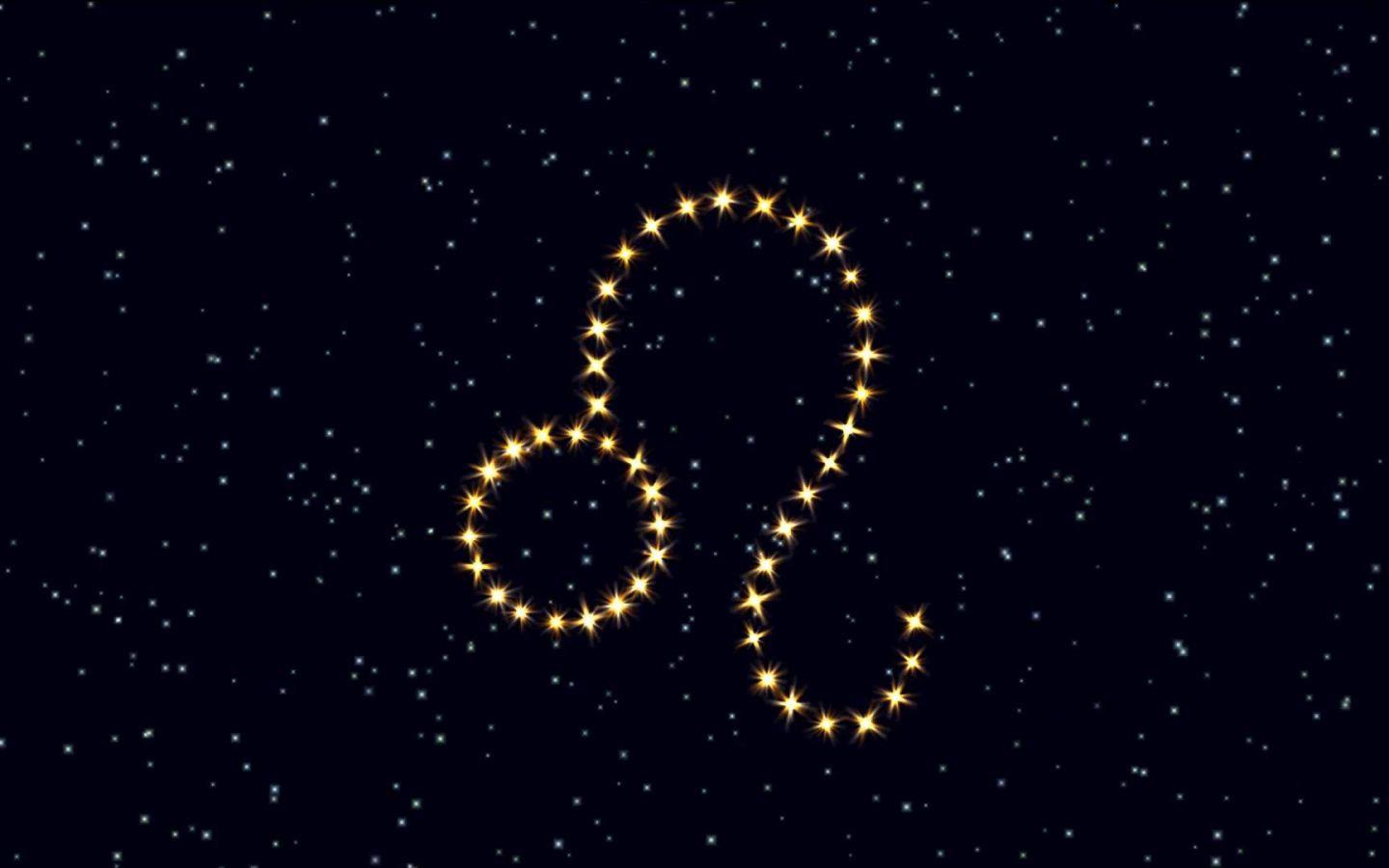 1440x900 Star sign Leo Desktop wallpaper 1440x900