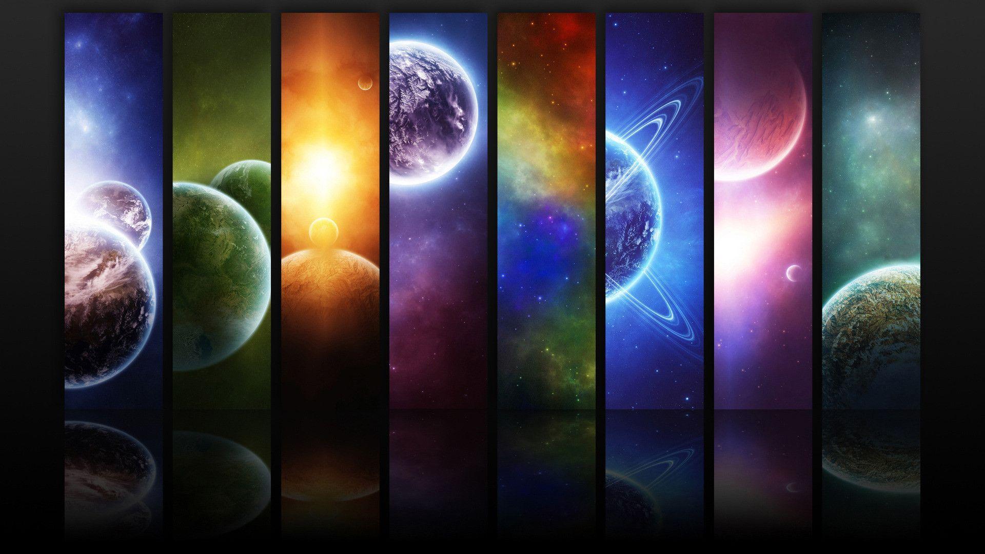 1920x1080 Solar System Wallpaper HD