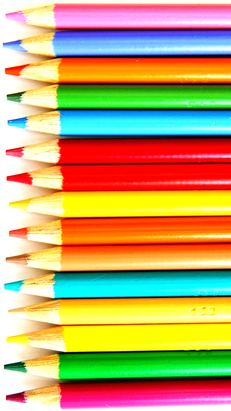 736x1308 Colorful Pencils Download more Back to School #iPhone + #Android Wallpaper / Background at. Colored pencils, iPhone wallpaper, Back to school