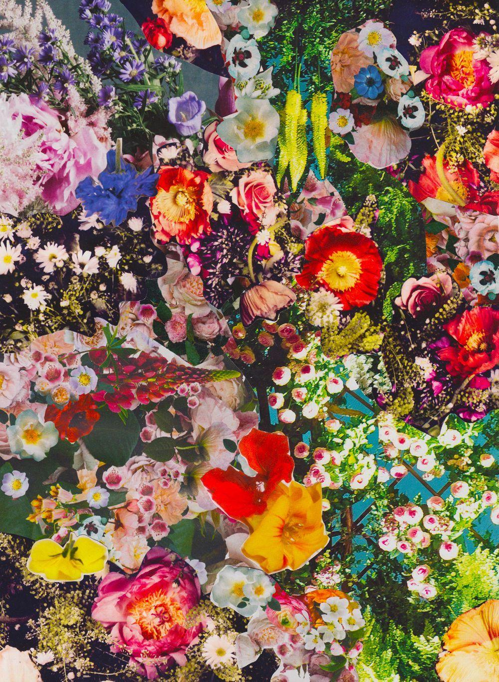 1000x1366 Flowers by glassandbones /. Magazine collage, Art journal background, Art