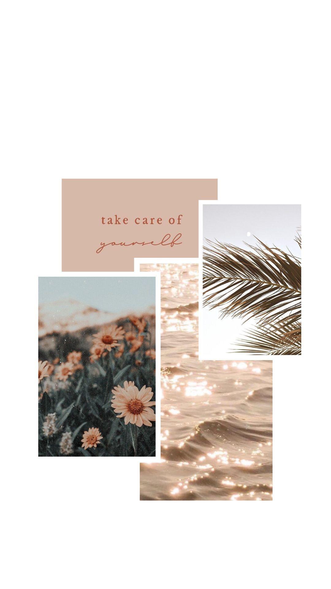 1080x1920 aesthetic minimalistic collage wallpaper. Aesthetic iphone wallpaper, Flower iphone wallpaper, iPhone wallpaper fall