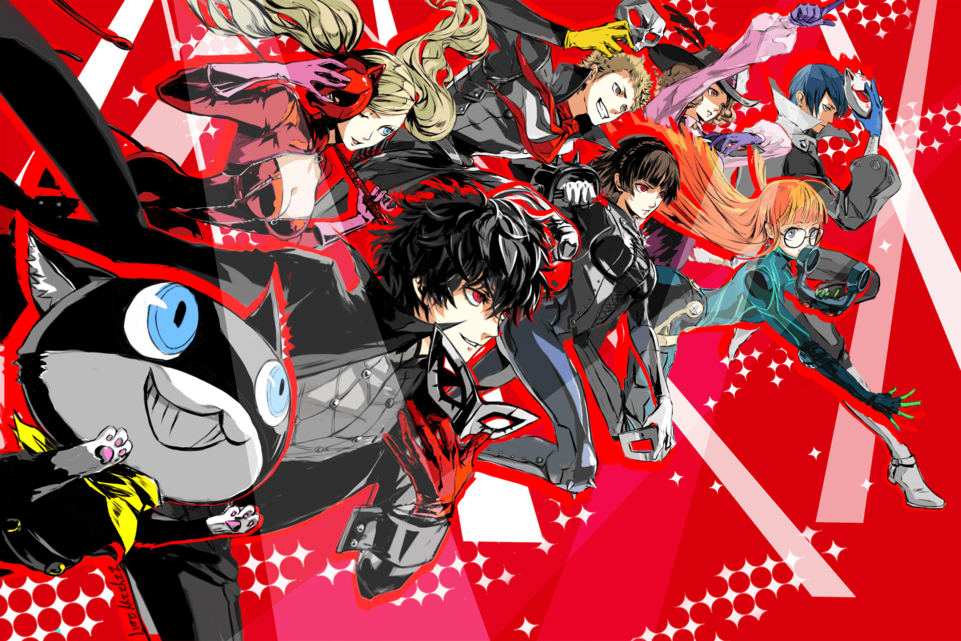 1920x1280 Persona 5 HD Wallpaper 12 X 1280. Persona 5 anime, Persona Persona