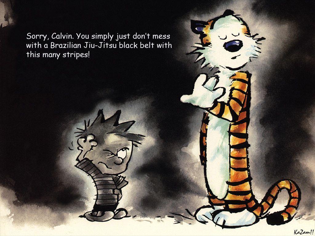 1024x768 gracie barra wallpaper and hobbes wallpaper, Calvin and hobbes comics, Calvin and hobbes quotes