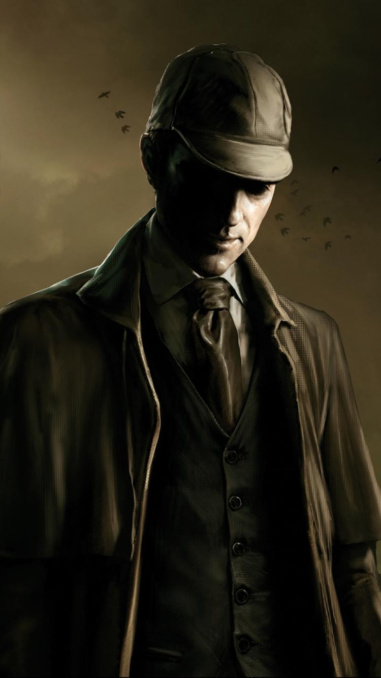 750x1334 Sherlock Holmes Apple IPhone 6 (750x1334) Wallpaper