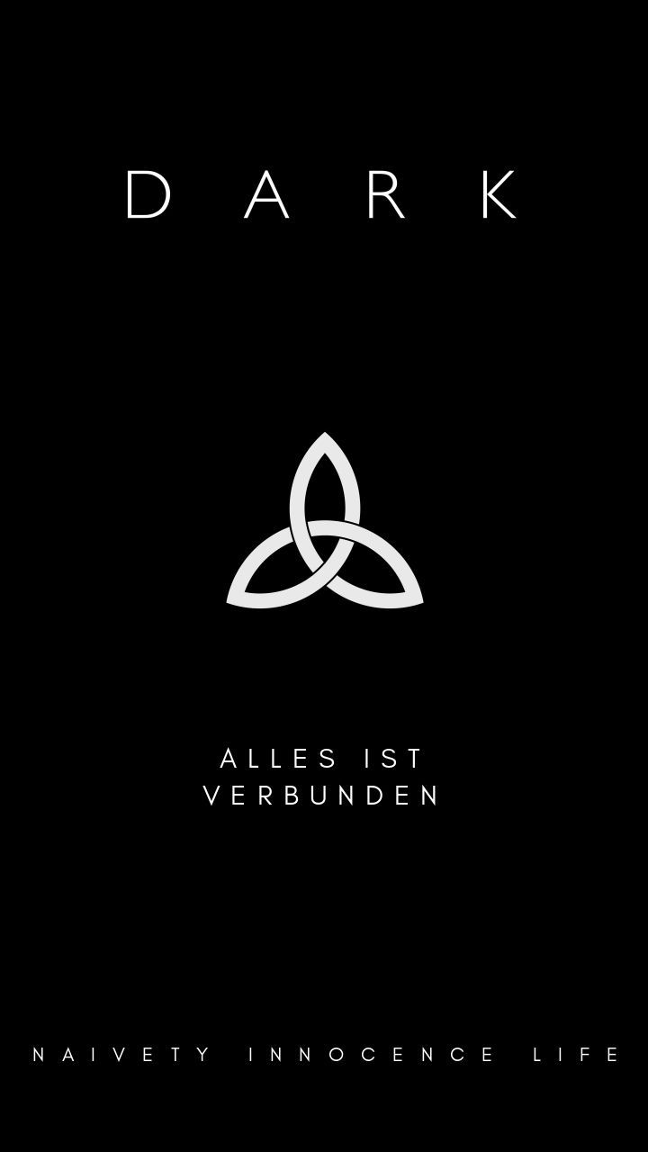 720x1280 Dark Netflix Wallpaper All Black Triquetra Lockscreen Mobile Minimalist #dark #darknetflix