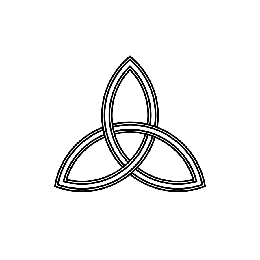900x900 Triquetra