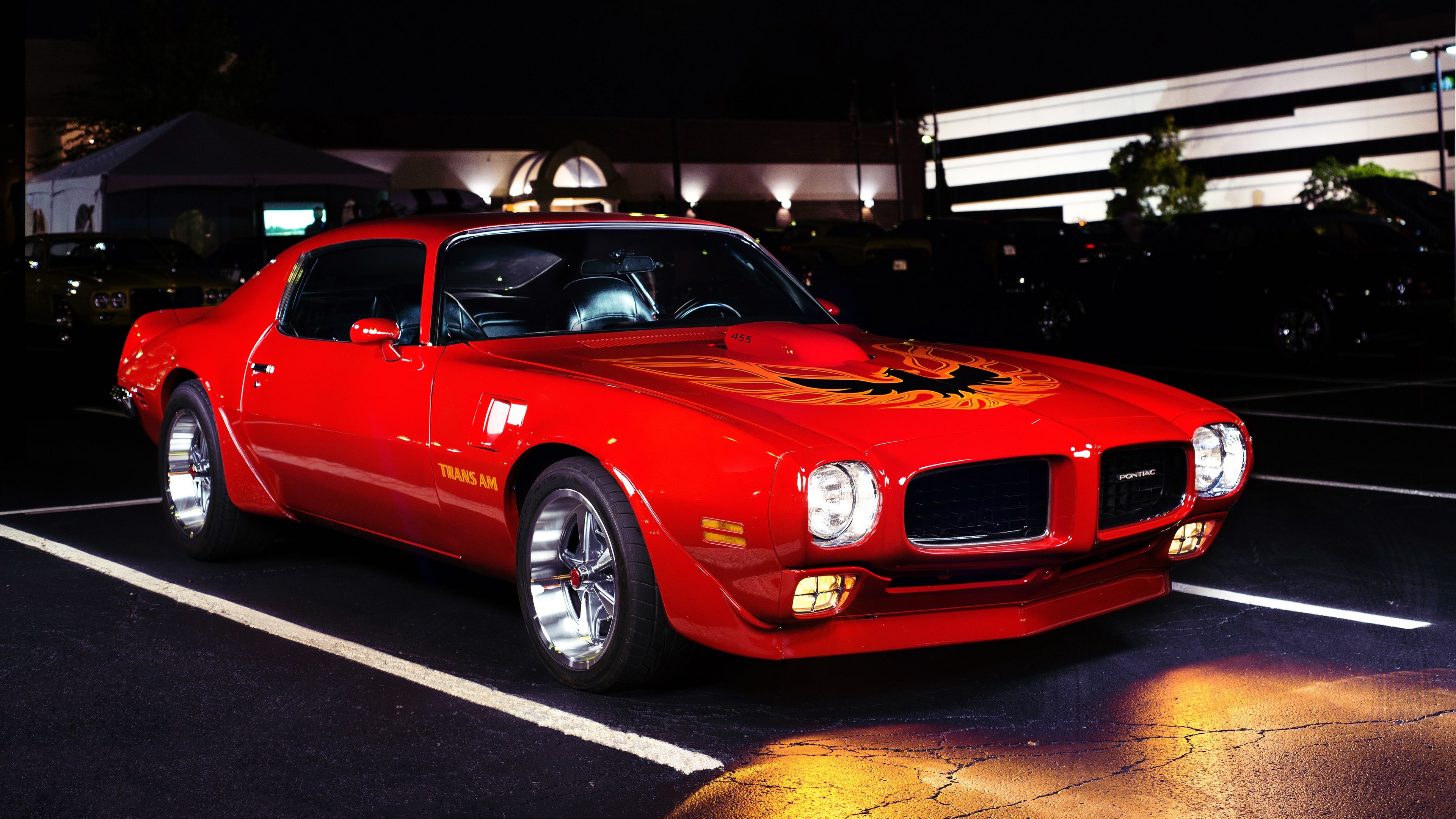 3840x2160 Wallpaper Pontiac, Firebird, Trans Am, Pontiac Firebird Trans Am for mobile and desktop, section другие марки, resolution 3840x2160