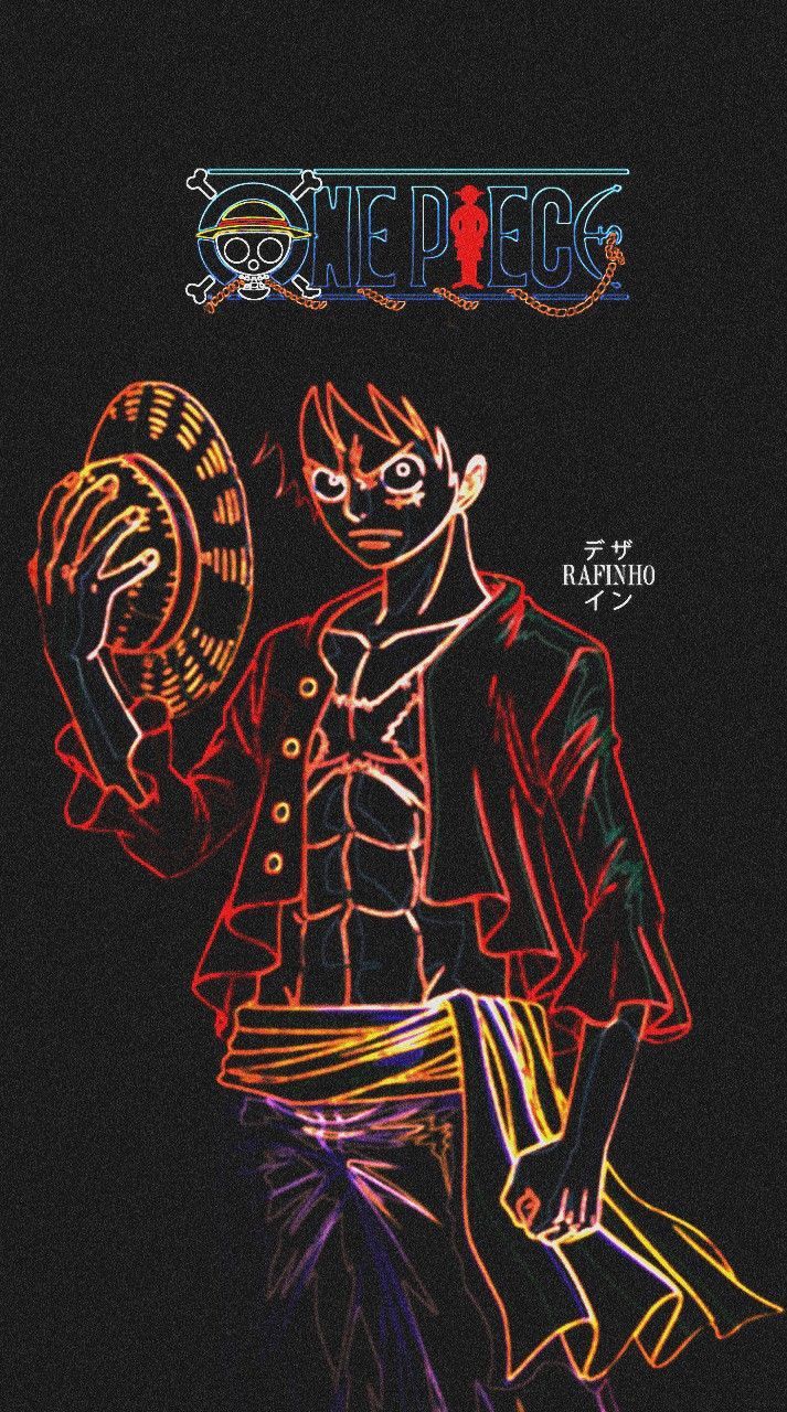 713x1280 Anime Wallpaper Neon (the best) <One Piece> By: (follow in INSTAGRAM)