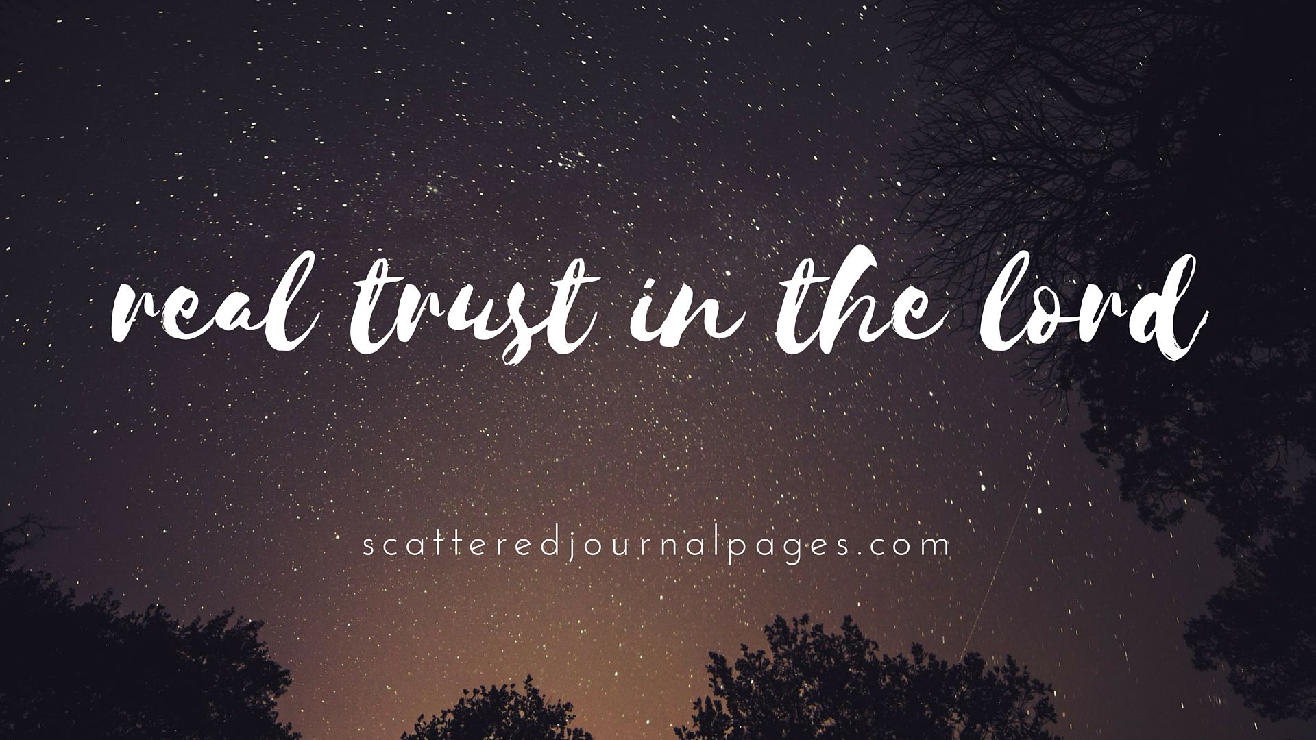 1920x1080 Real Trust in The Lord