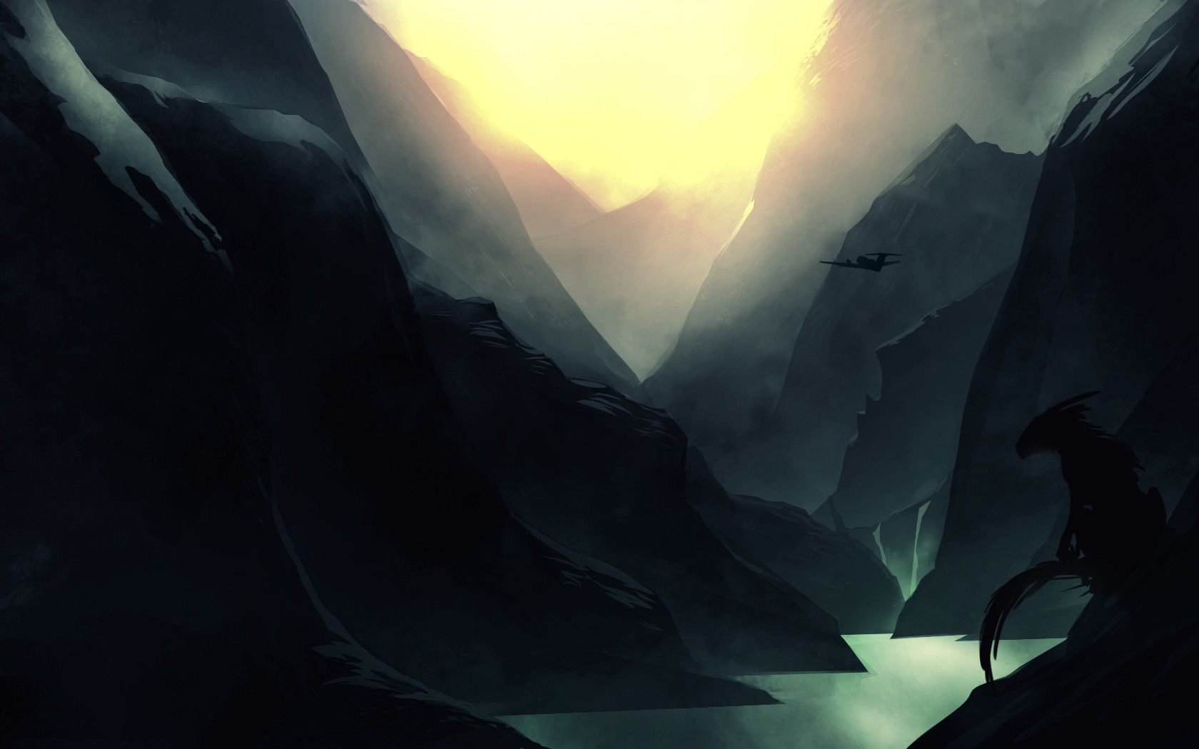 1680x1050 Isla Nublar Wallpaper